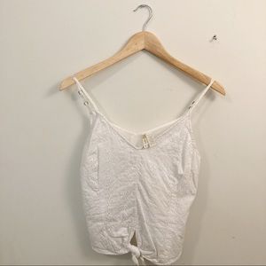 Japna White Tank Top